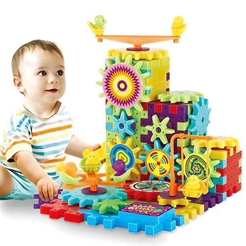 MegaShin DIY Kindergarten Building Block Toy