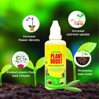 100% Organic Plant Boost Biofertilizer - Buy 1 Get 3 FREE