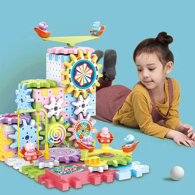 MegaShin DIY Kindergarten Building Block Toy