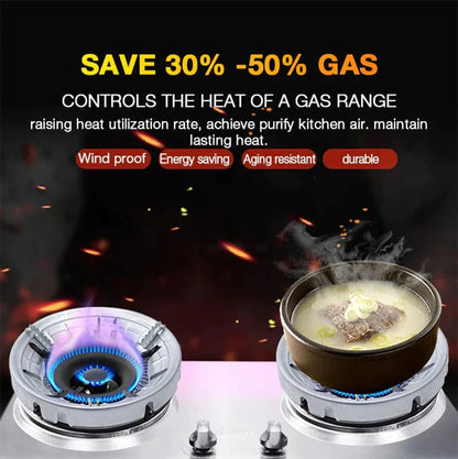 Fire & Windproof Energy Saving Gas Stove Stand | Buy 1 Get 1 FREE