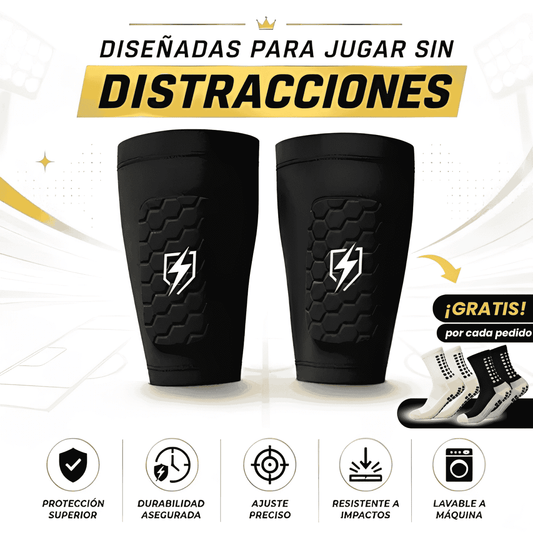Canilleras integradas ProGrip™
