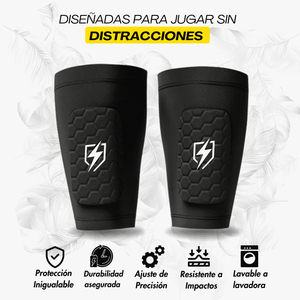 Canilleras integradas ProGrip™