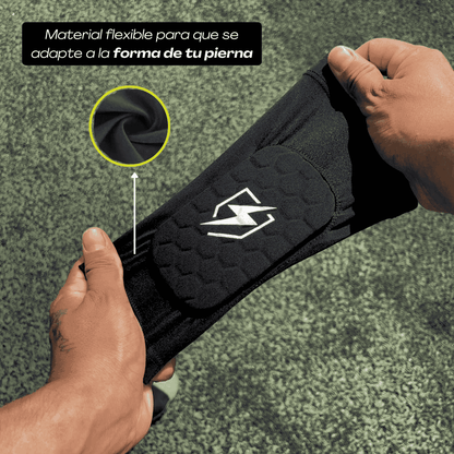 Canilleras integradas ProGrip™
