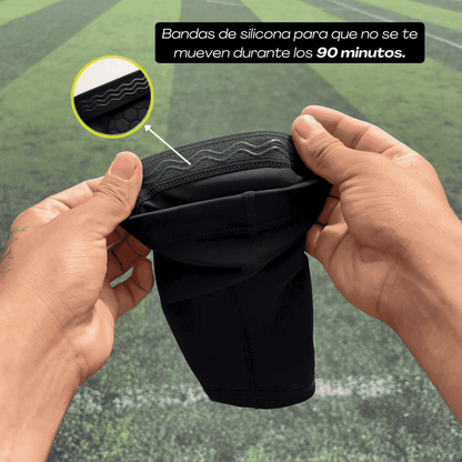Canilleras integradas ProGrip™